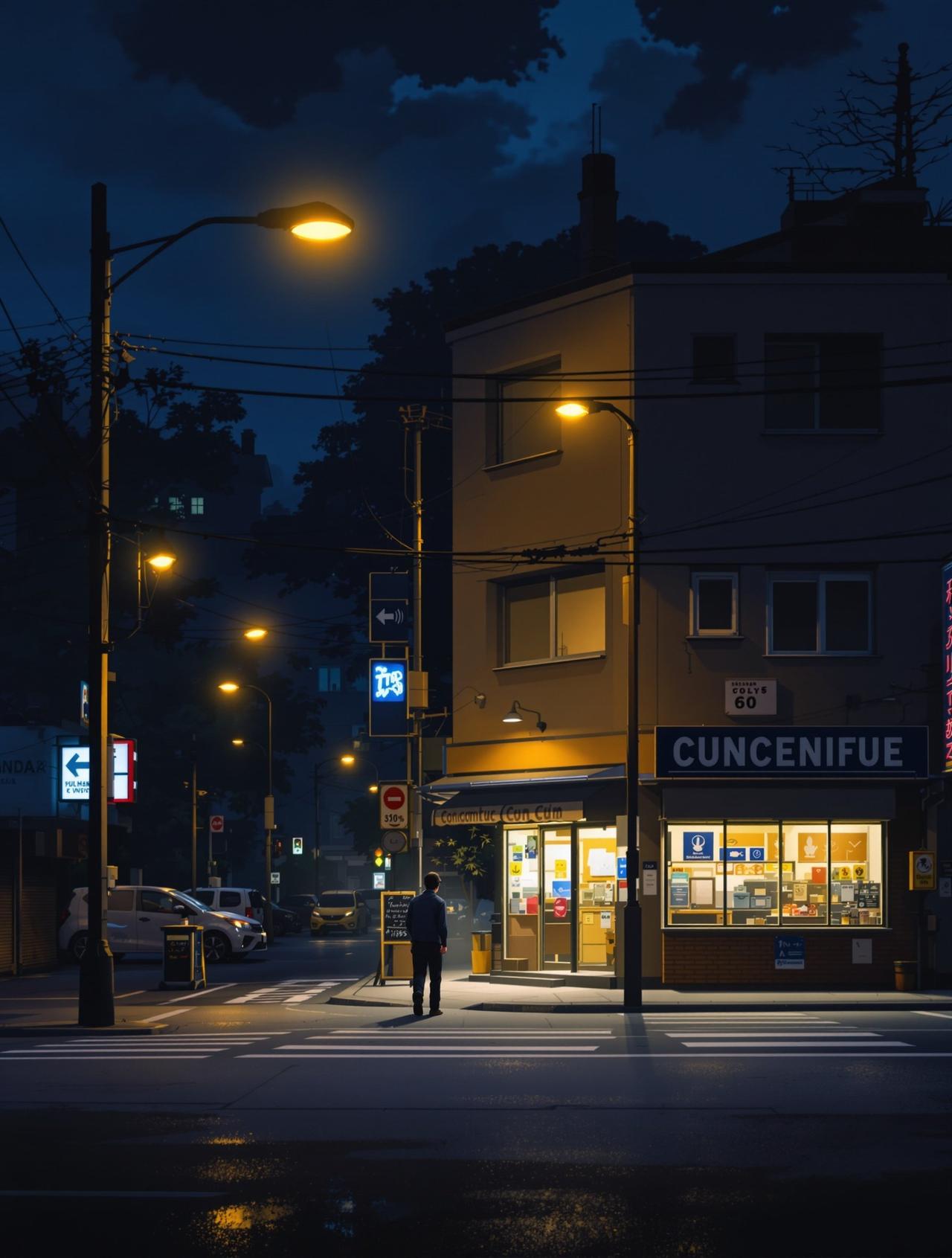 日语短句 - 城市微光 封面